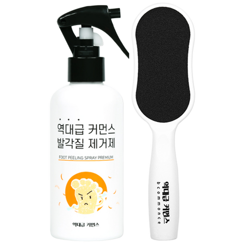 역대급커먼스 발각질 제거제+각질 제거기 풋파일 세트 제품 이미지